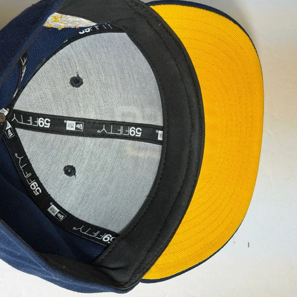 New Era 59FIFTY San Diego Padres Cooperstown 25th Anniversary Hat Navy 6 7/8